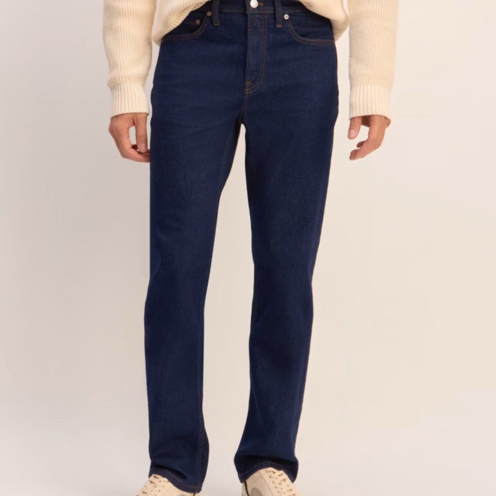Everlane Organic Cotton Straight Leg Jeans